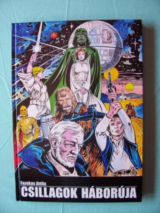 Star Wars Hungarian Comic Book (2018 Signed) Limited Very Rare 1/500
