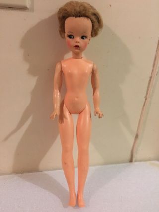 Vintage 1960s Ideal Tammy Doll Blond Hair 12 " Bs - 12
