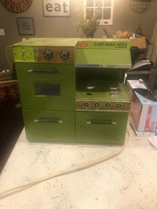Easy Bake Oven Betty Crocker Kenner Vintage Rare Avocado Green