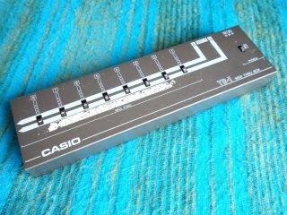Casio Tb - 1 Midi Thru Box W/ Ac Adapter - Rare 80 