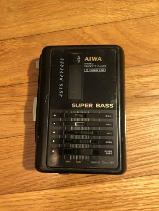 Very Rare Aiwa Hs - G57 Stereo 4 Band Graphic Equalizer Dolby