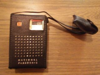 Rare Vintage National Panasonic 6 - Transistor Radio,