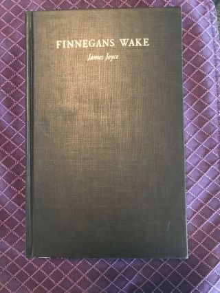 Finnegans Wake James Joyce Rare 1st Edition / 1st Printing 1939 628 Pages