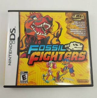 Fossil Fighters (nintendo Ds,  2009) Rare Complete 3ds 2ds Dsi Ds Lite