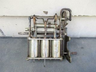 Rare Antique Vintage Melin - Winkel Player Piano Air Motor Vacuum Pump