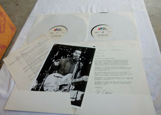 Rock & Roll Rare Chuck Berry Radio Program Set Of 2 33 1/3 Lp Records & More