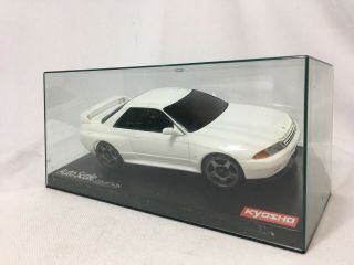 Kyosho MINI - Z Body NISSAN SKYLINE GT - R R32 White Rare item 2