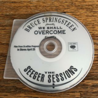 Bruce Springsteen We Shall Overcome The Seeger Sessions Promotional Dvd Rare