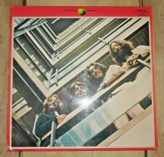 The Beatles 1962 - 66 Red Album Double Vinyl Lp 1973 Pcsp 717 Rare F672
