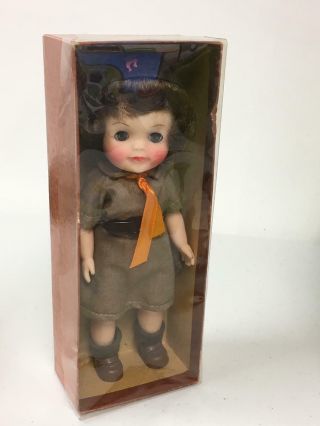 Vintage 1965 Effanbee Brownie Girl Scout Doll