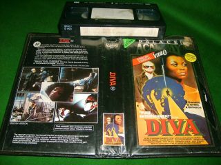 Diva - 1981 Pre Cert Rare Palace 1st Issue (english Version) French Vhs Classic