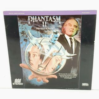 Phantasm Ii 2 1988 Horror Cult Film Movie Rare Laserdisc Ld Angus Scrimm