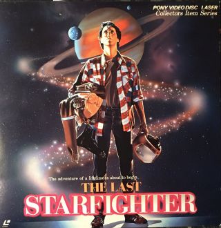 The Last Starfighter (laserdisc,  Widescreen,  Japan Made) Rare,  Cav Watched Once