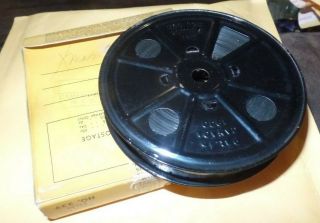 Rare 16mm Kodak Home Movie Film Reel,  B&w,  Nyc Estate,  War Time Xmas Holiday,  W5
