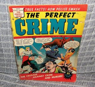 The Perfect Crime 4 - - Rare Early Issue - - Great Cover