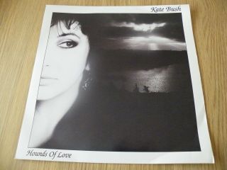 Kate Bush 12 " Single Hounds Of Love Mixed By Del Palmer Rare