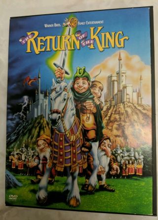 Return Of The King (dvd 2001,  Animated 1979) Usa Rare Oop Rankin & Bass Movie