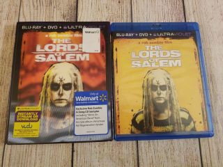 The Lords Of Salem (blu - Ray,  Dvd,  Digital) W/ Oop Rare Lenticular Slipcover