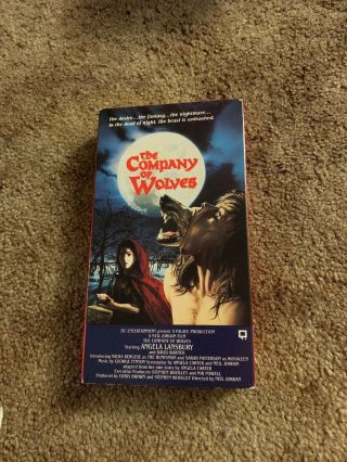 The Company Of Wolves 1984 (vestron) Horror Werewolves Vhs Rare