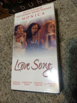 Monica Love Song Movie Vhs 2000 2002 Viacom Paramount Rare