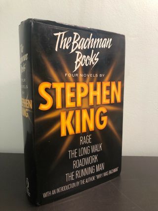 Stephen King,  The Bachman Books,  Hardcover Very Good Rage Rare,  Uk Edition Nel