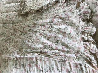 Ralph Lauren Apple Blossom Queen Fitted & Flat Sheet Floral 1 Pillowcase 1 Sham 2