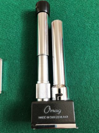 Extremely Rare Vintage Omag Swiss Made Pocket Microscope - 3