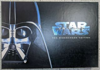 Star Wars Trilogy Thx Widescreen Edition 1995 Vhs Box - Set Collectible Rare