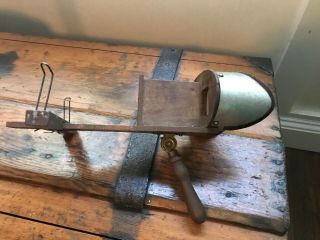 Antique Stereoscope Stereo Viewer Wood & Metal