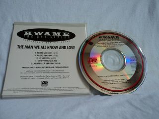 Kwame - The Man We All Know And Love - Rare 5 Track Promo Cd Single
