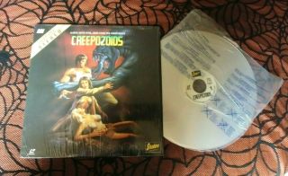 Creepozoids (1987) Rare Sci - Fi/horror Laserdisc Ld Shadow Entertainment