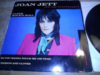 Joan Jett And The Blackhearts " I Love Rock´n´roll " Gema Vinyl Maxi Single Rare