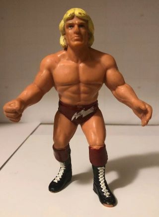 Wcw Galoob Ric Flair Uk Exclusive Red Tights Rare British Wrestling Figure
