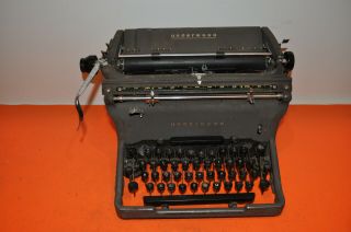 Antique Underwood Vintage Typewriter