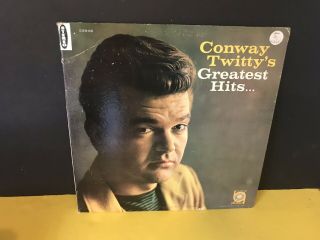 Rare - Conway Twitty - Gatefold - Fold Out Poster - Autograph - Greatest Hits - Plays Great