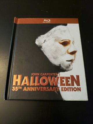 Halloween (blu - Ray Disc,  2013,  35th Anniversary) Digi - Book Rare (5a)
