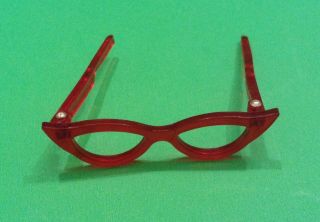 Vintage Tammy Doll Red Cat Eye Glasses