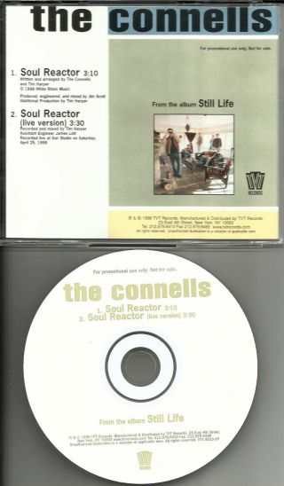 The Connells Soul Reactor W/ Rare Live Trk Promo Radio Dj Cd Single 1998