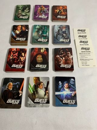 Rare Star Wars Epic Duels Board Game 2002 - Replacement Cards 360 Total