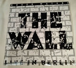 Roger Waters - The Wall Live In Berlin 2 Lp Portugal Ps Gatefold 1990 Rare Nm