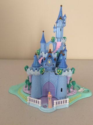 1995 Vintage Polly Pocket Bluebird Disney Cinderella Enchanted Castle 1 Figure