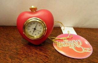 Rare The Wizard Of Oz Tin Man Westland Giftware Item No.  1868 Mini Heart Clock