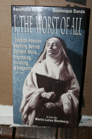Vintage Vhs I,  The Worst Of All Lesbian Passion Nun Assumpta Serna Erotic Rare