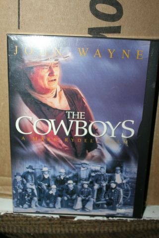 Dvd 1998 1971 The Cowboys John Wayne Mark Rydell Bruce Dern Rare