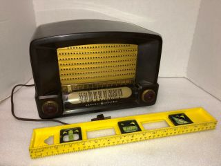 Vintage Ge General Electric Bakelite Tube Radio Antique Retro Model 115 Repair