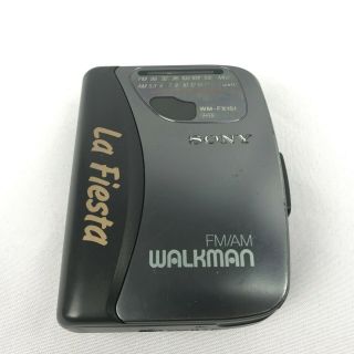 Rare Vintage Sony Wm - Fx151 Portable Radio Cassette Player Walkman La Fiesta