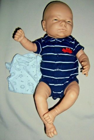 Vintage 1985 Berjusa Spain 20” Anatomically Correct Baby Boy Dollcaucasian