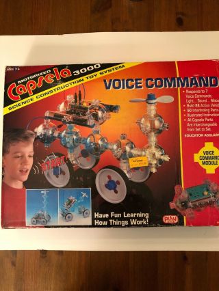 Capsela 3000 Voice Command Science Construction Toy