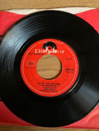 James Brown Get Up I Feel Like Being 1970 Uk Polydor 7” 45 Soul Funk Rare G,