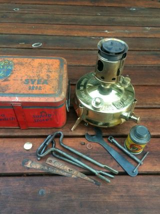 Svea/sievert 121 L Stove - Rare Vintage Camping Collectable Of Sweden
